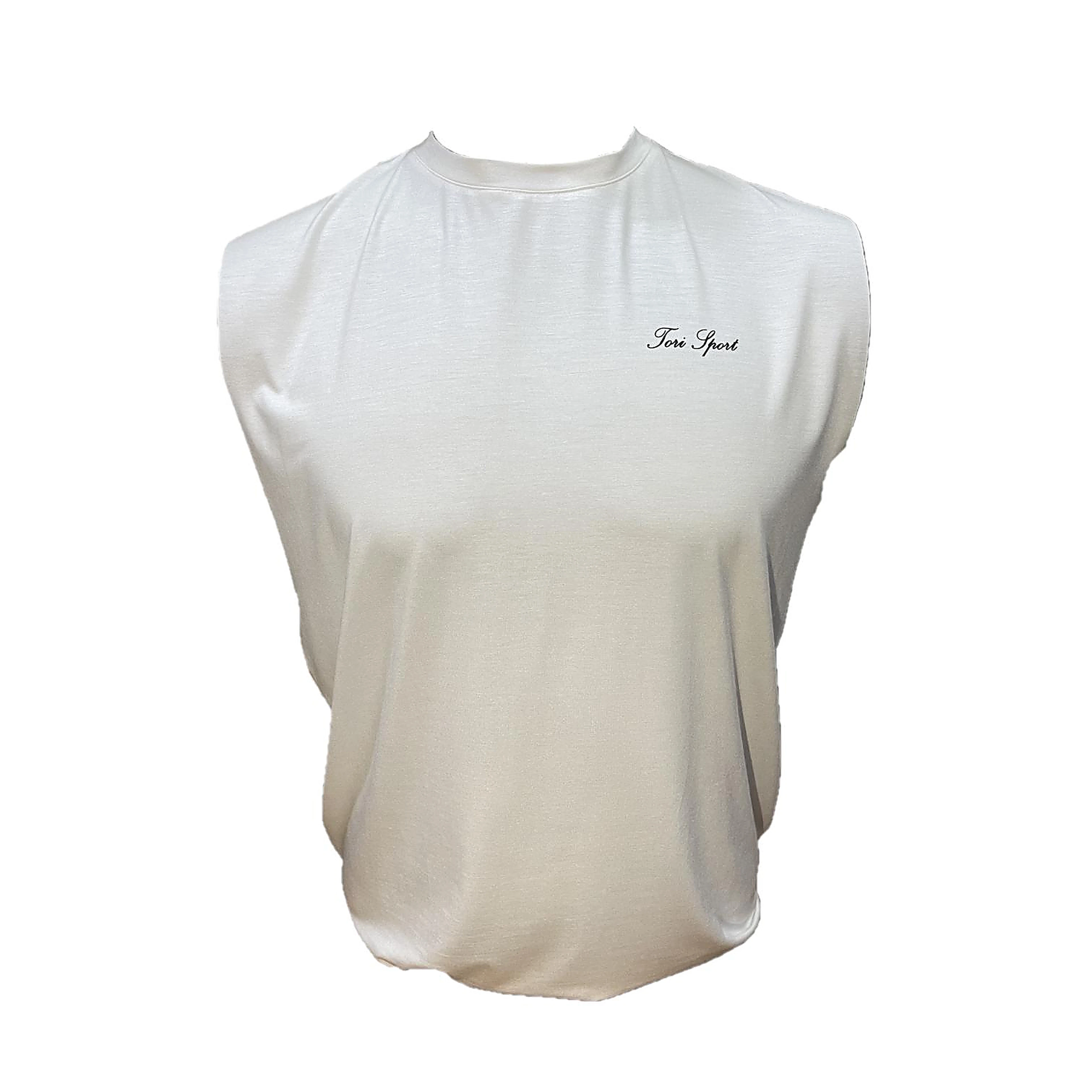 Men’s Round-neck Sport Tee — White