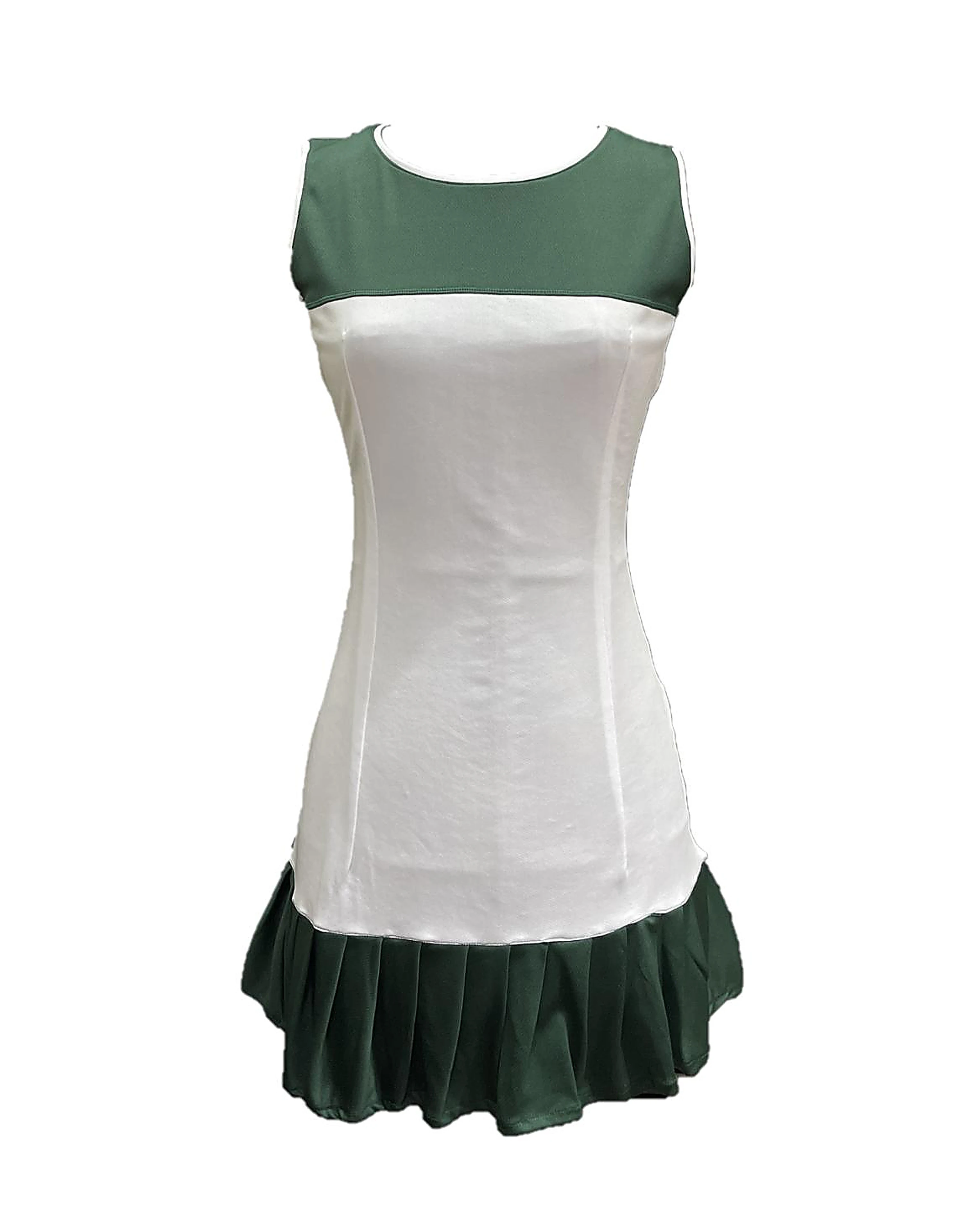 Pleated Sport Dress — Forest