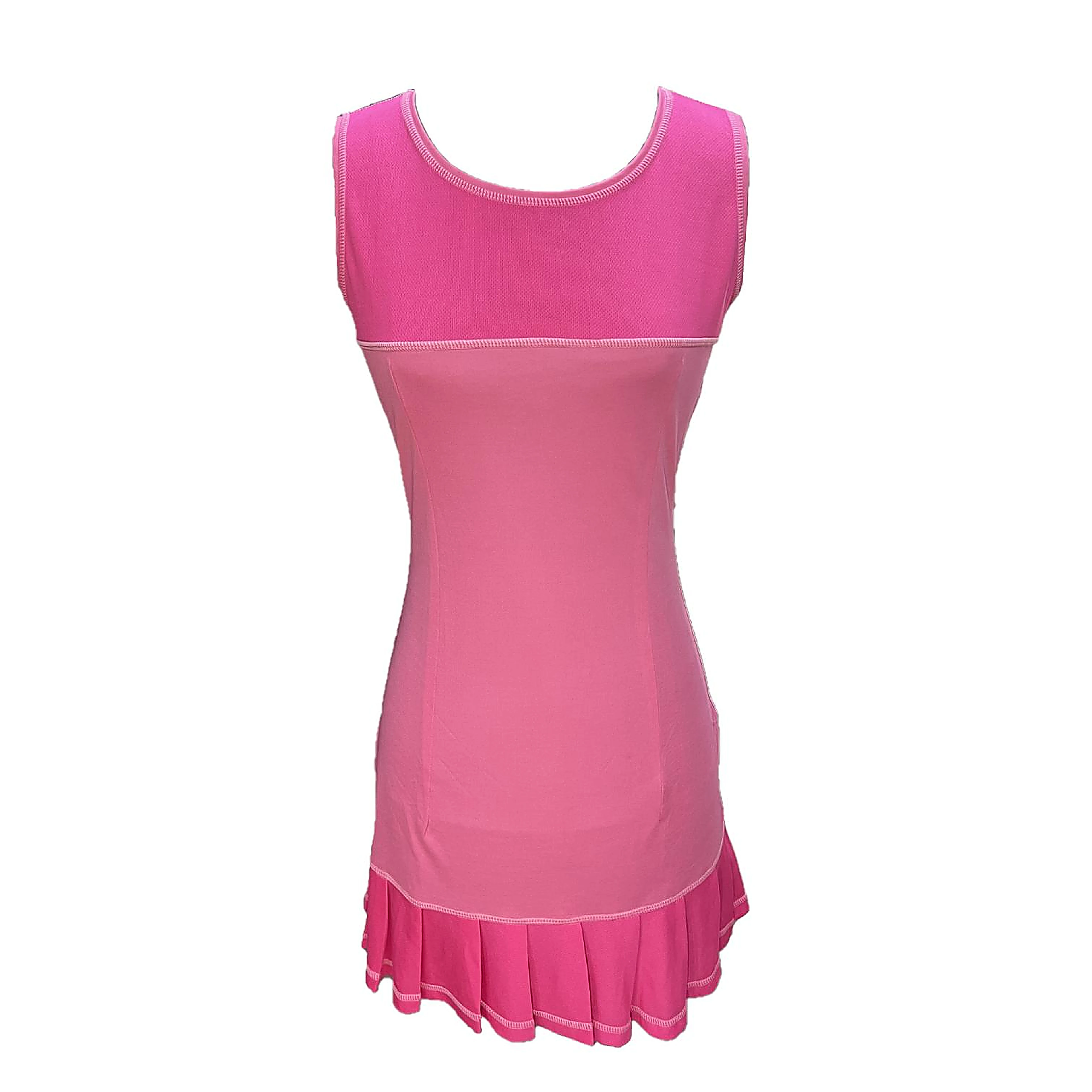 Pleated Sport Dress — Pink