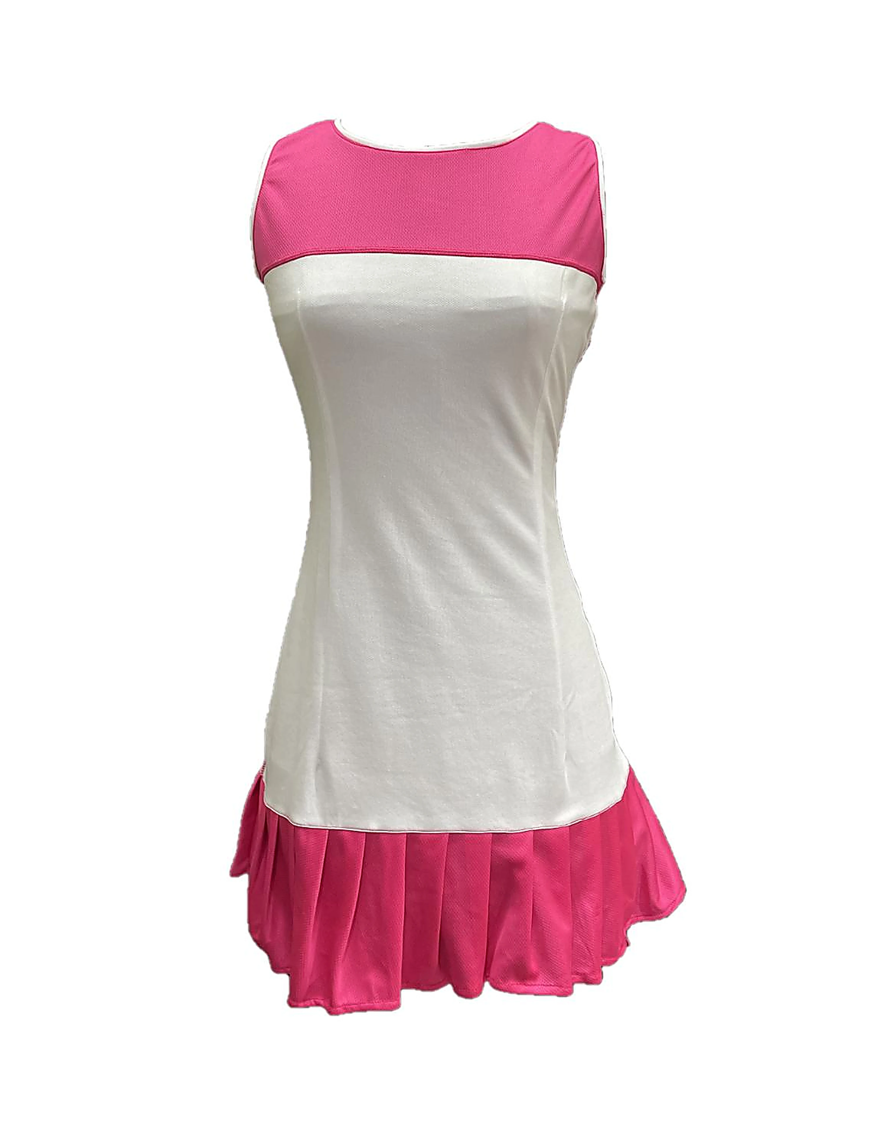 Pleated Sport Dress — Rose