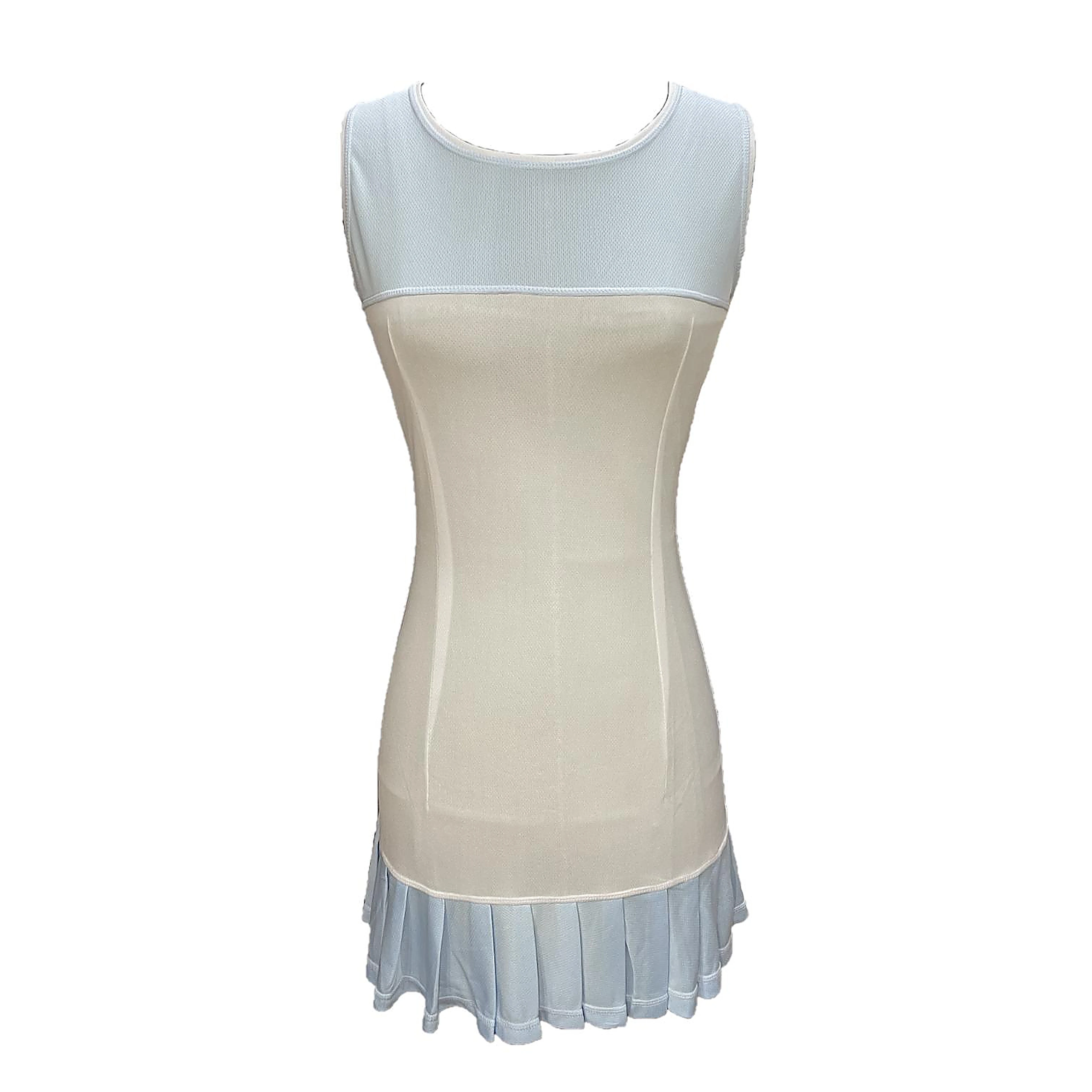 Pleated Sport Dress — Ice Blue